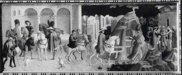 Accademia Carrara — Francesco di Stefano (Pesellino) - sec. XV - Storia di Griselda — insieme